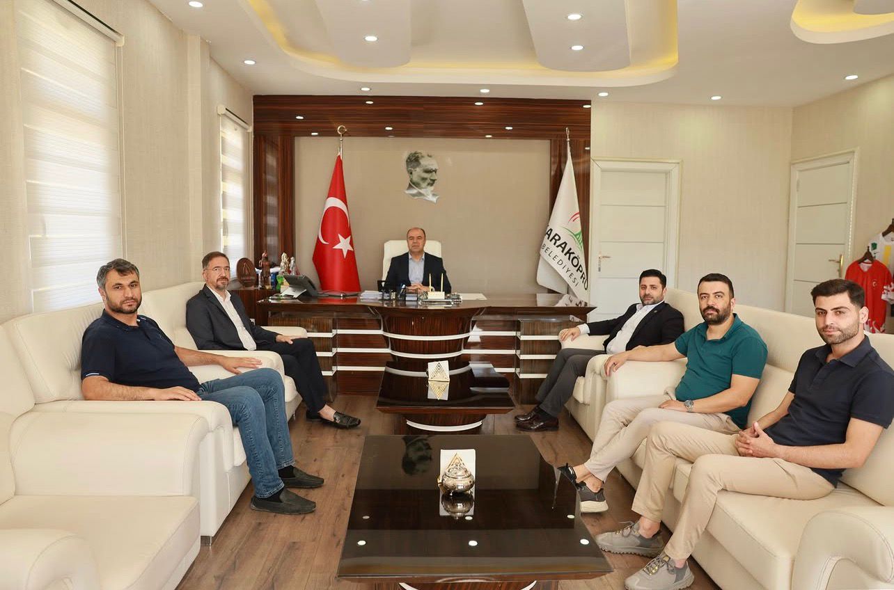 KARAKÖPRÜ BELEDİYE BAŞKANI NİHAT ÇİFTÇİ İLE TOPLANTI YAPILDI